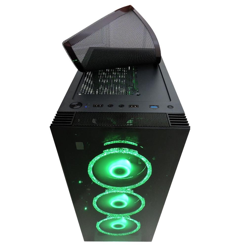 PC Gamer Concórdia AMD Ryzen 3-3200G, RGB, 8GB DDR4, SSD 240GB, Linux, Preto - 31723