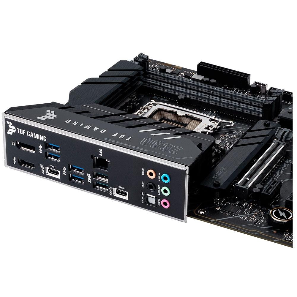 Placa-mãe Asus Tuf Gaming Z690-Plus D4, RGB