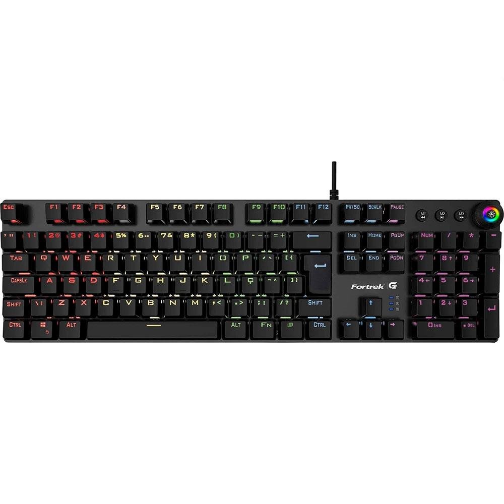 Teclado Mecânico Gamer Fortrek G Black Edition