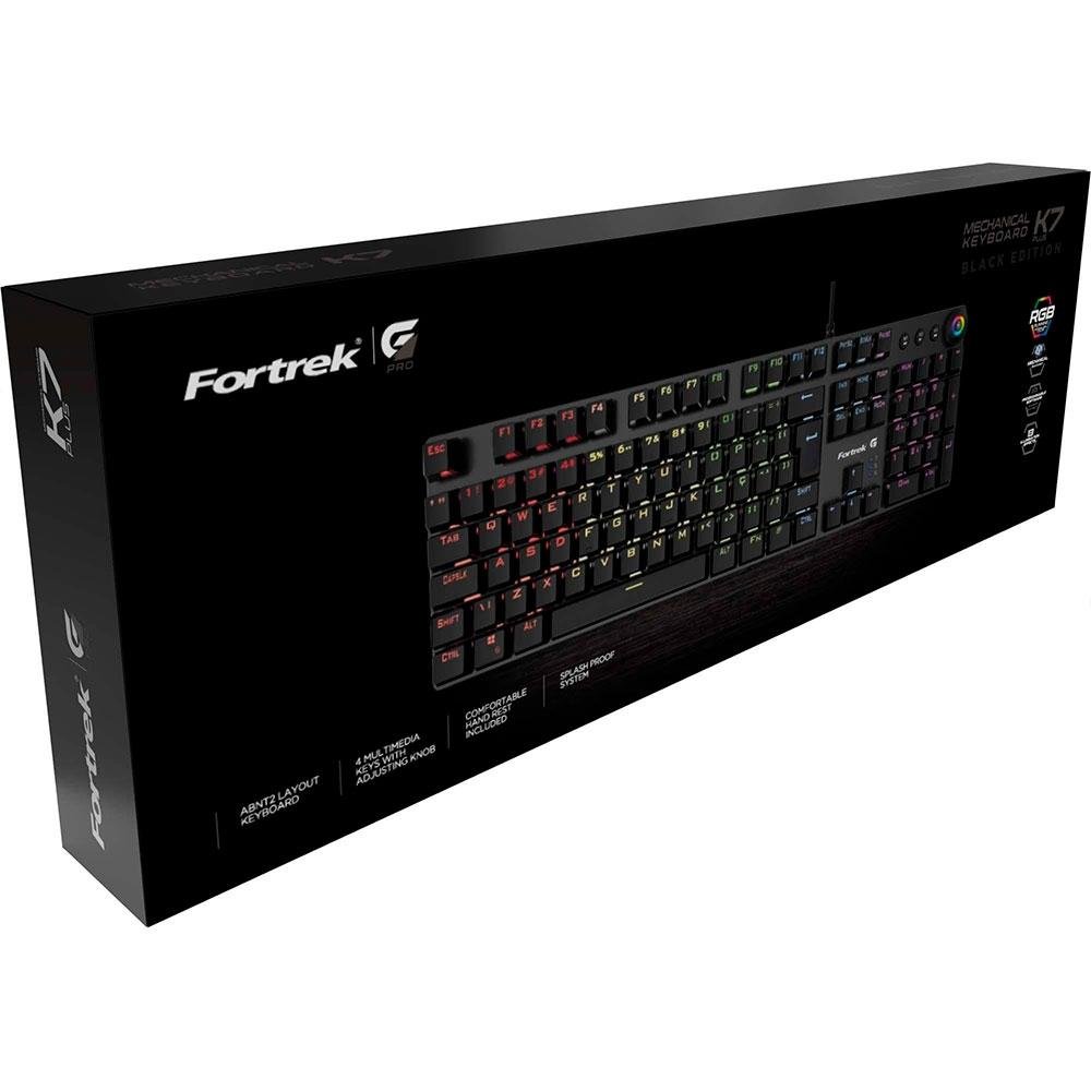 Teclado Mecânico Gamer Fortrek G Black Edition