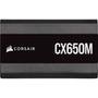 Fonte Corsair CX650M, 650W, 80 Plus Bronze, Semi Modular, Preto - CP-9020221-NA