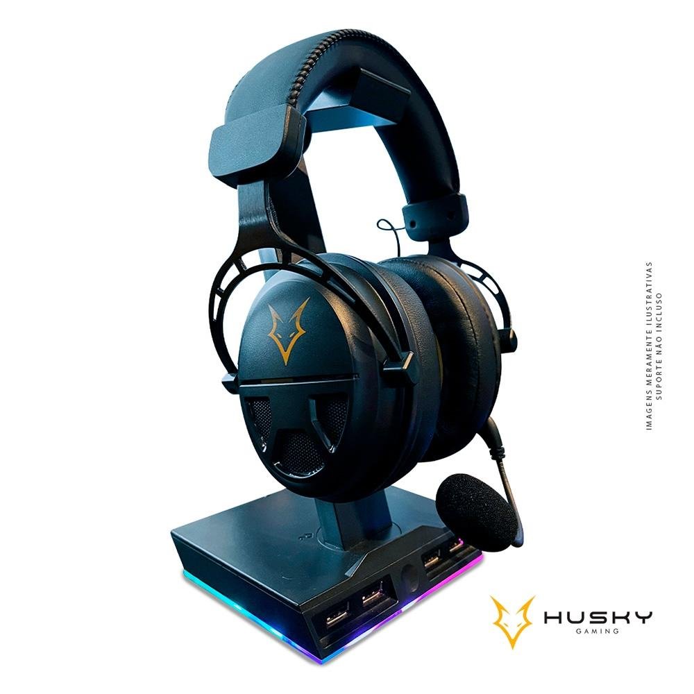Headset Gamer Husky Gaming Tempest 200, Surround 7.1, Driver 53 mm, P2, P3, PC, PS4, XBOX ONE, Preto - HGMD022 Headset Gamer Husky Gaming Tempest 200, Surround 7.1, Driver 53 mm, P2, P3, PC, PS4, XBOX ONE, Preto - HGMD022