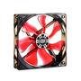Cooler FAN CoolerMaster Xtraflow 120mm LED Vermelho R4-XFBL-22PR-R1