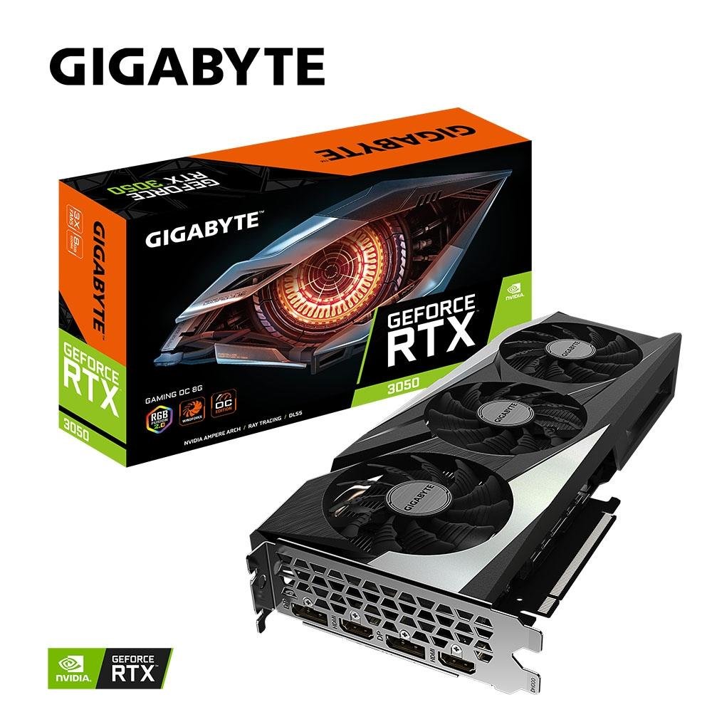 Placa de Vídeo Gigabyte NVIDIA RTX 3050 | KaBuM!