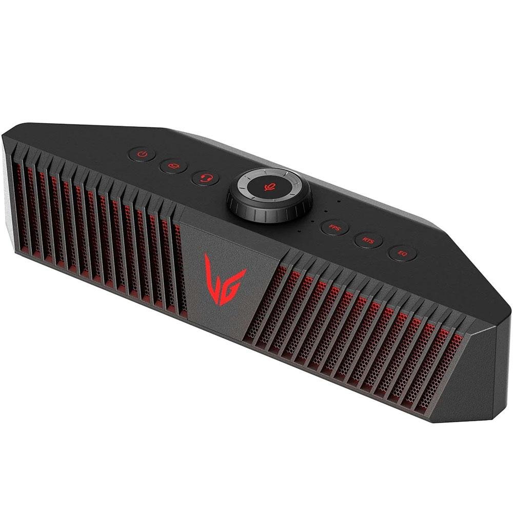 Caixa de Som Gamer LG UltraGear 20W, Surround Virtual 7.1, DTS Headphone:X, Som 3D, Iluminação RGB e Clear Voice Chat - GP9