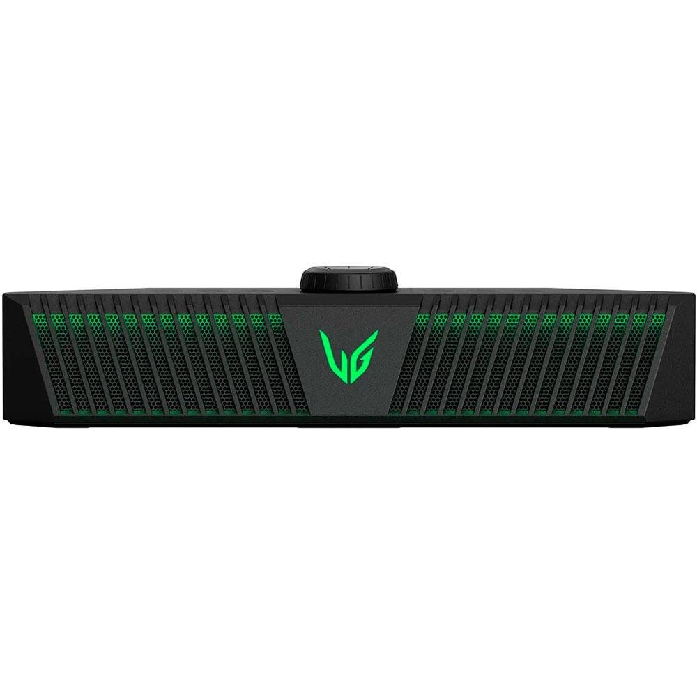 Caixa de Som Gamer LG UltraGear 20W, Surround Virtual 7.1, DTS Headphone:X, Som 3D, Iluminação RGB e Clear Voice Chat - GP9