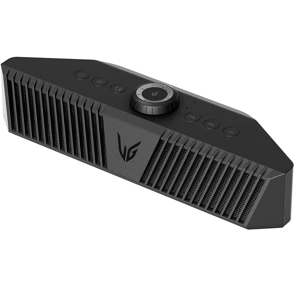 Caixa de Som Gamer LG UltraGear 20W, Surround Virtual 7.1, DTS Headphone:X, Som 3D, Iluminação RGB e Clear Voice Chat - GP9