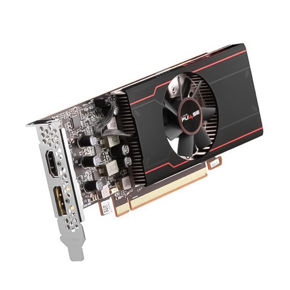 Placa de Vídeo Sapphire AMD Radeon RX6400 | KaBuM!