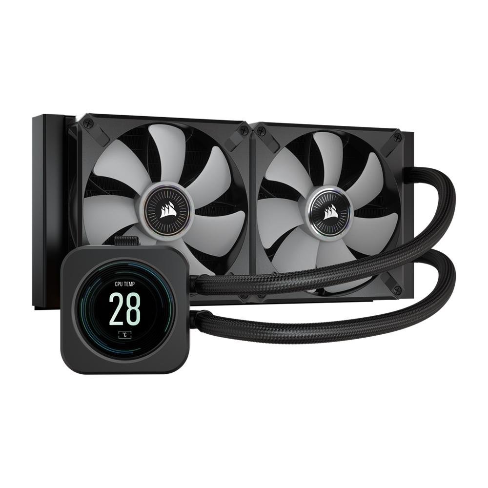 Water Cooler Corsair Icue H100i Elite | KaBuM!
