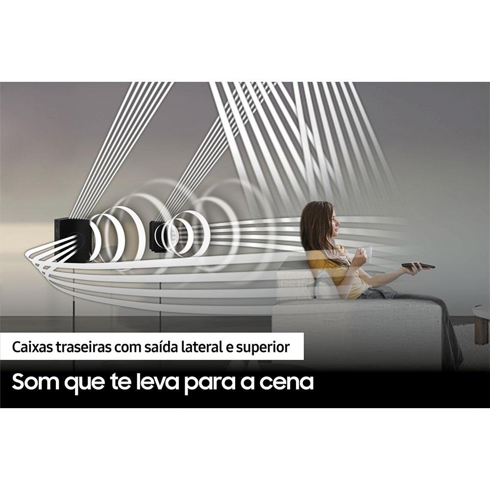 Soundbar Samsung HW-Q990B, 11.1.4 Canais, Wi-Fi, Bluetooth, Dolby Atmos, Acoustic Beam, Alexa- HW-Q990B/ZD Soundbar Samsung HW-Q990B, 11.1.4 Canais, Wi-Fi, Bluetooth, Dolby Atmos, Acoustic Beam, Alexa- HW-Q990B/ZD