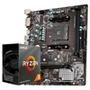 Kit Processador AMD Ryzen 3 4100, 3.8GHz, 4 Núcleos + Placa-Mãe MSI A320M-A Pro Max p/ AMD AM4, Preto