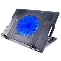 Base com Cooler em Aço Carbono para Notebook e Tablets Rise Mode, Até 17", Galaxy Gray X7, RGB - RM-CNC-07-RGB
