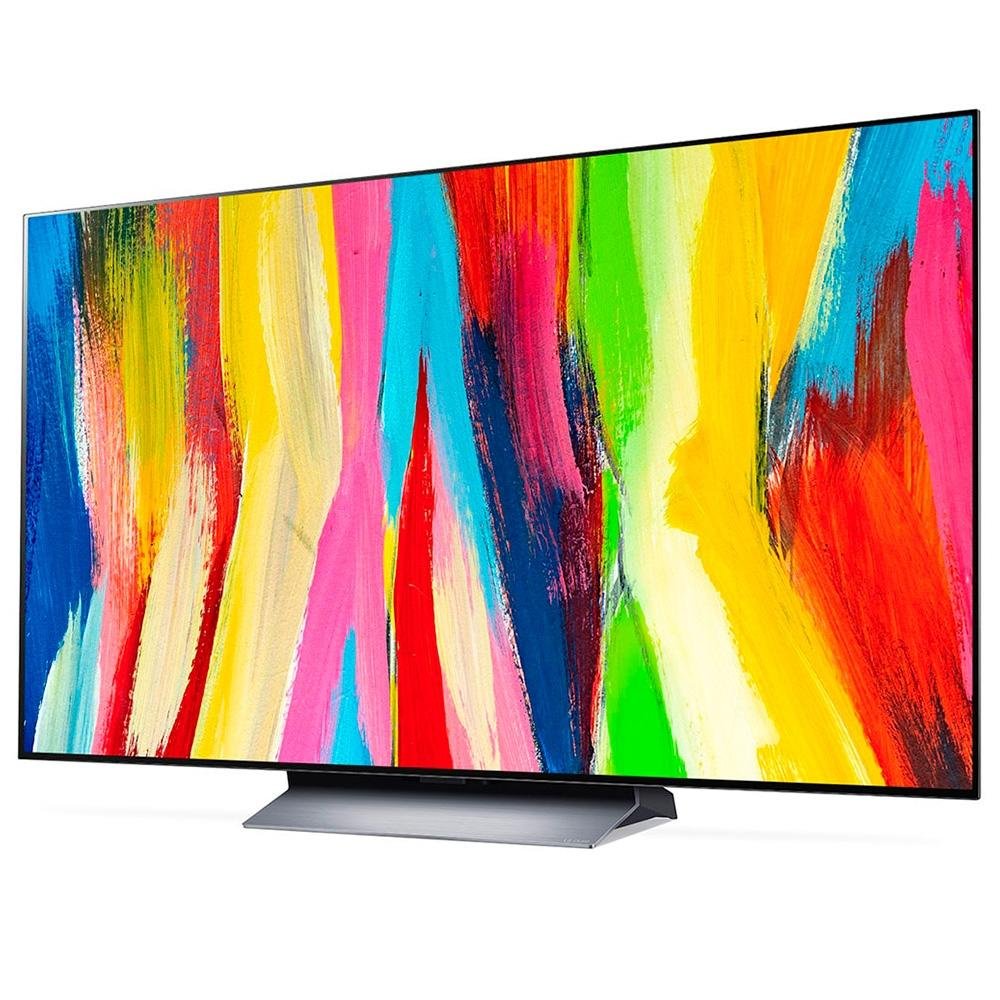 Smart TV LG 55 Polegadas OLED evo 4K UHD, 4 HDMI, 3 USB, Wi-Fi, Bluetooth, ThinQAI, Google Assistente, Alexa - OLED55C2PSA Smart TV LG 55 Polegadas OLED evo 4K UHD, 4 HDMI, 3 USB, Wi-Fi, Bluetooth, ThinQAI, Google Assistente, Alexa - OLED55C2PSA
