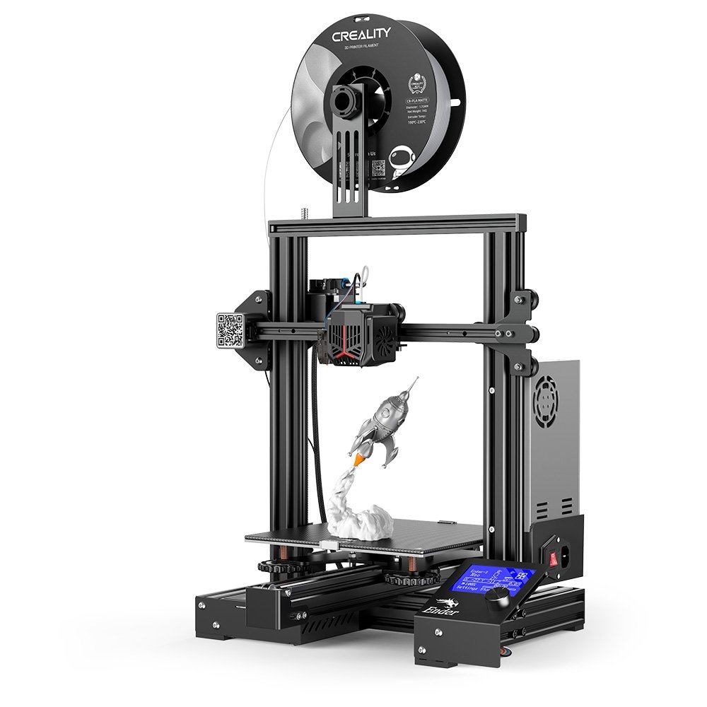 Impressora 3D Creality Ender-3 Neo, Superfície de Video, Velocidade Máxima 120 mm/s, Estrutura em Full-metal - 1001020470