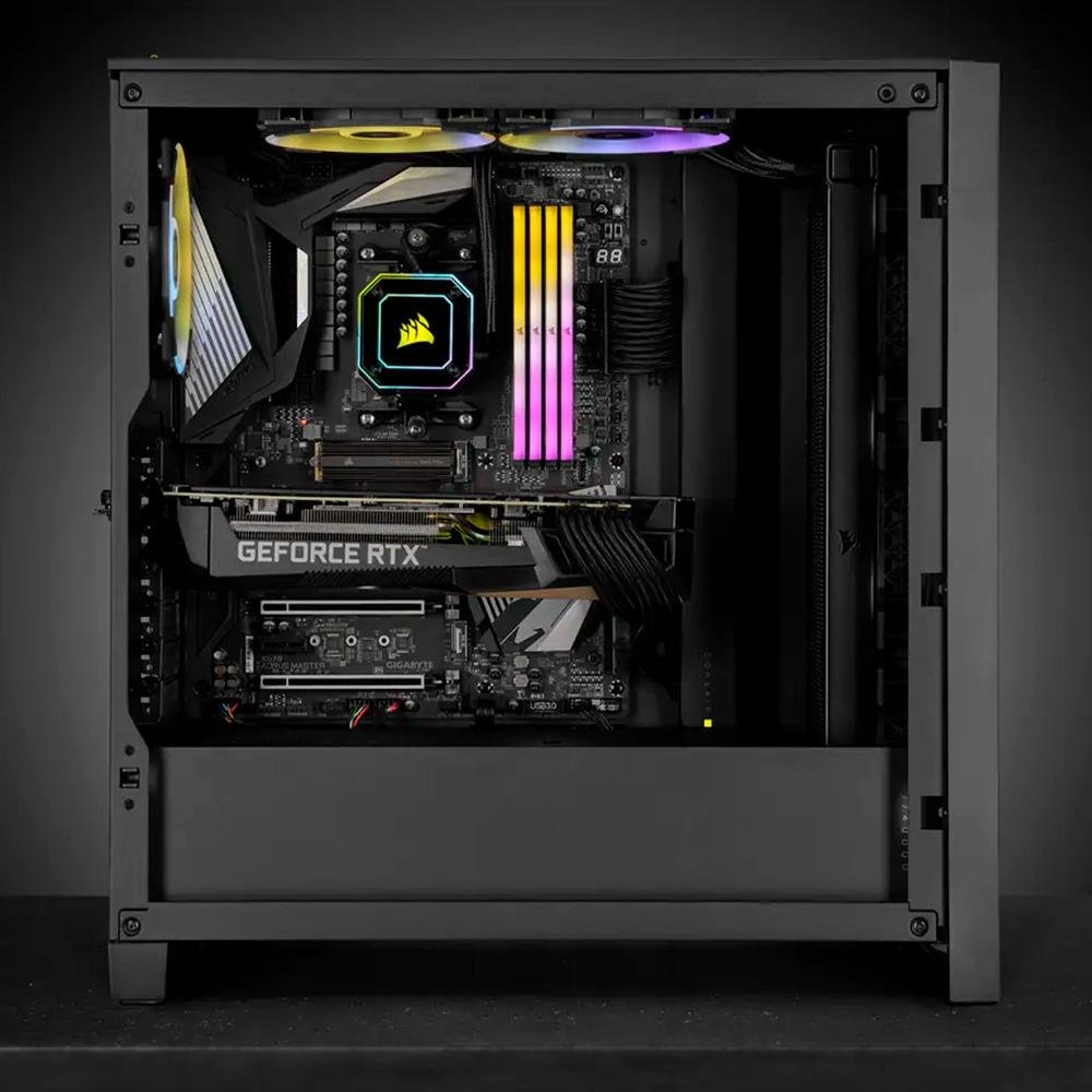 Memória RAM Corsair Vengeance RGB RS, 16GB (2x8GB), 3200MHz, DDR4, CL16, Preto - CMG16GX4M2E3200C16 Memória RAM Corsair Vengeance RGB RS, 16GB (2x8GB), 3200MHz, DDR4, CL16, Preto - CMG16GX4M2E3200C16