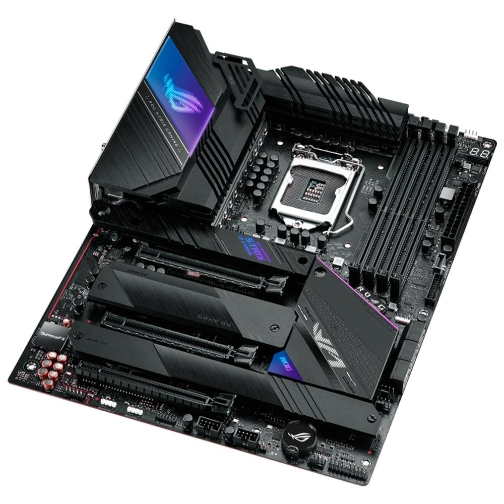 Placa-Mãe Asus Rog Strix Z590-E Wi-Fi | KaBuM!
