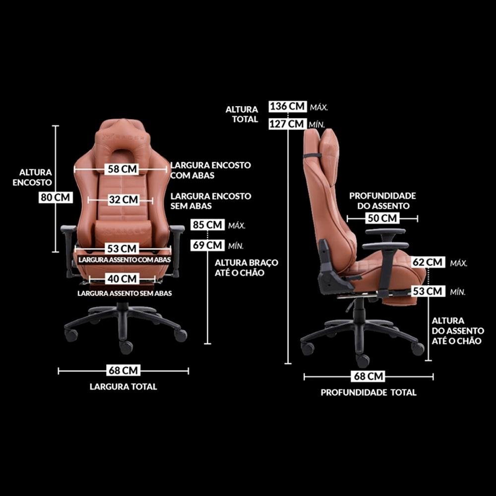Cadeira Gamer XT Racer Platinum W Series | KaBuM!