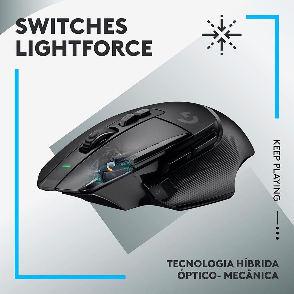 Mouse Gamer Sem Fio G502 X Lightspeed | KaBuM!