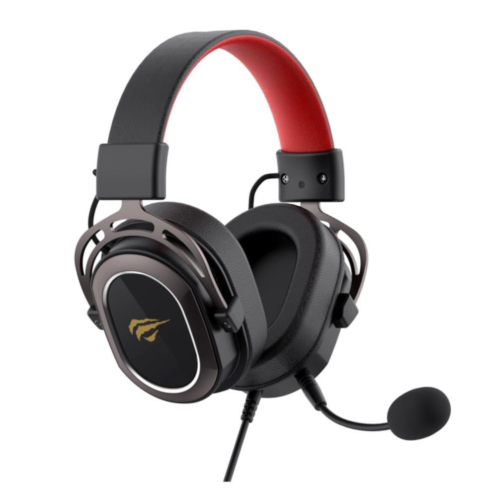 Headset Gamer Havit H2008D Gamenote, Drivers 50mm, Som Hi-Fi, PC PS4 e Xbox, Preto - H2008D Headset Gamer Havit H2008D Gamenote, Drivers 50mm, Som Hi-Fi, PC PS4 e Xbox, Preto - H2008D