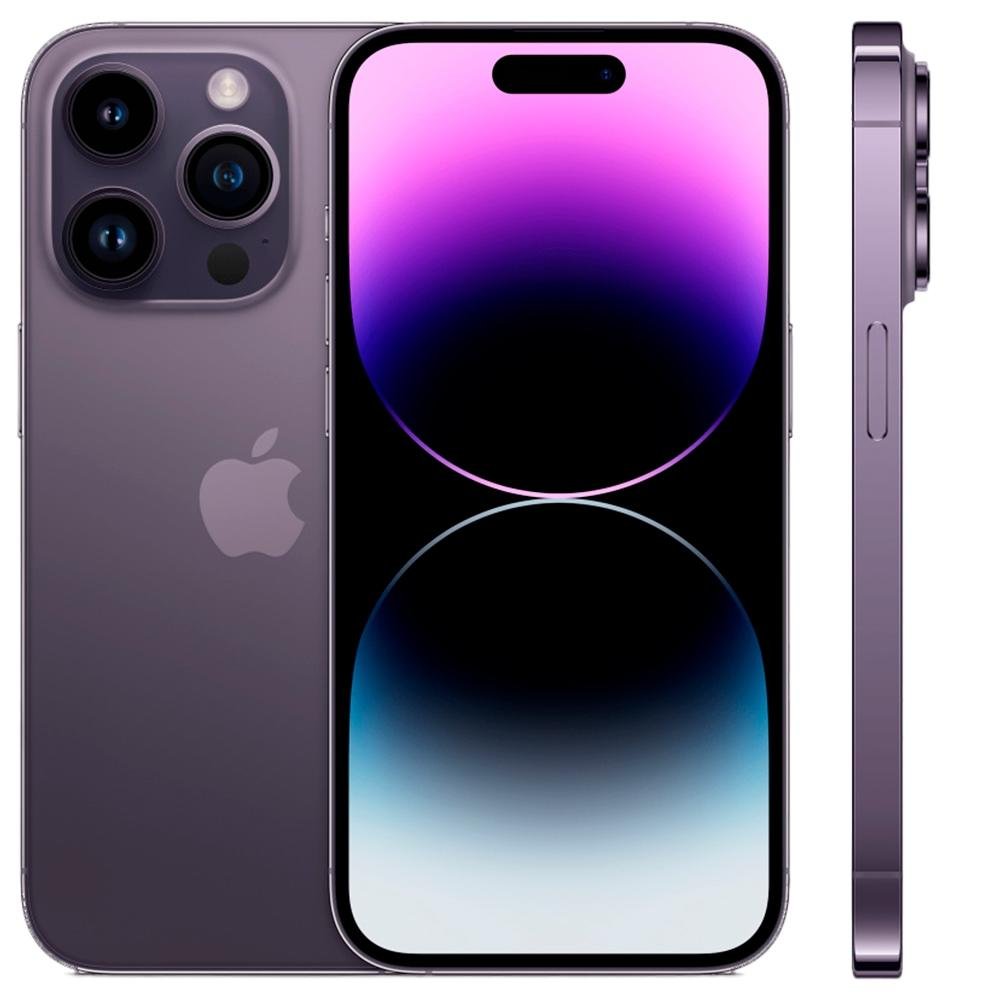 Iphone 14 Pro 128GB, Roxo Profundo | KaBuM!