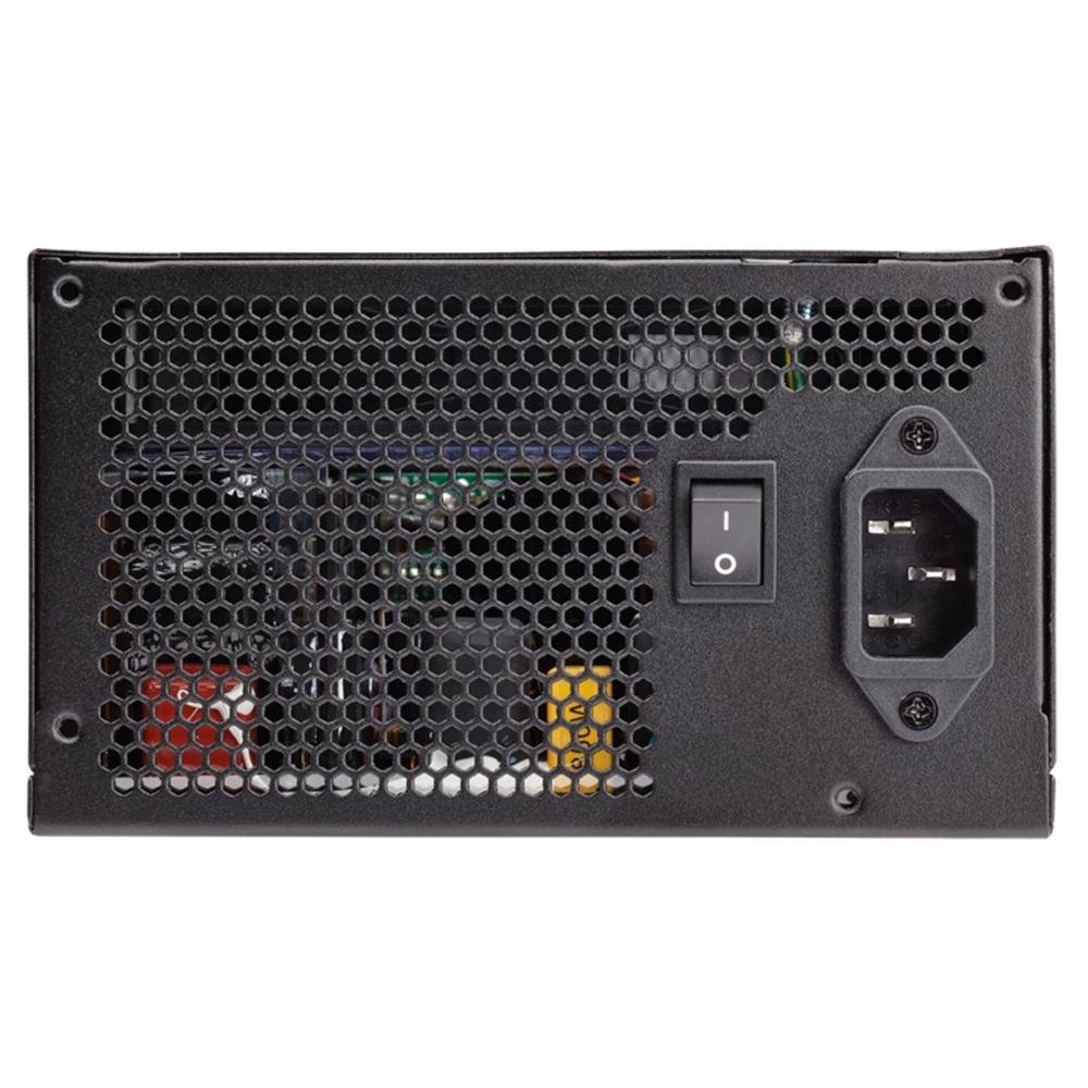 Fonte Corsair CX750M, 750W, 80 Plus Bronze, Semi Modular, PFC Ativo, Sem Cabo, Preto - CP-9020061 Fonte Corsair CX750M, 750W, 80 Plus Bronze, Semi Modular, PFC Ativo, Sem Cabo, Preto - CP-9020061
