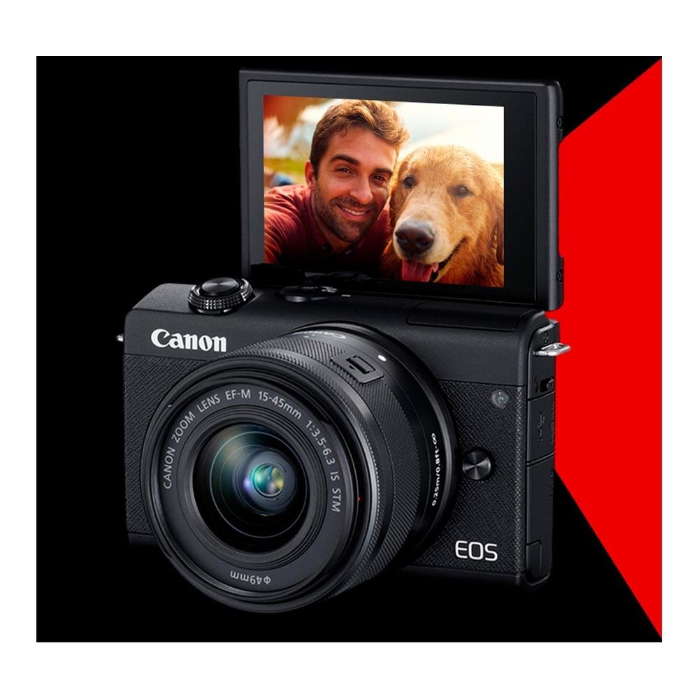 Câmera Digital Canon M200 | KaBuM!