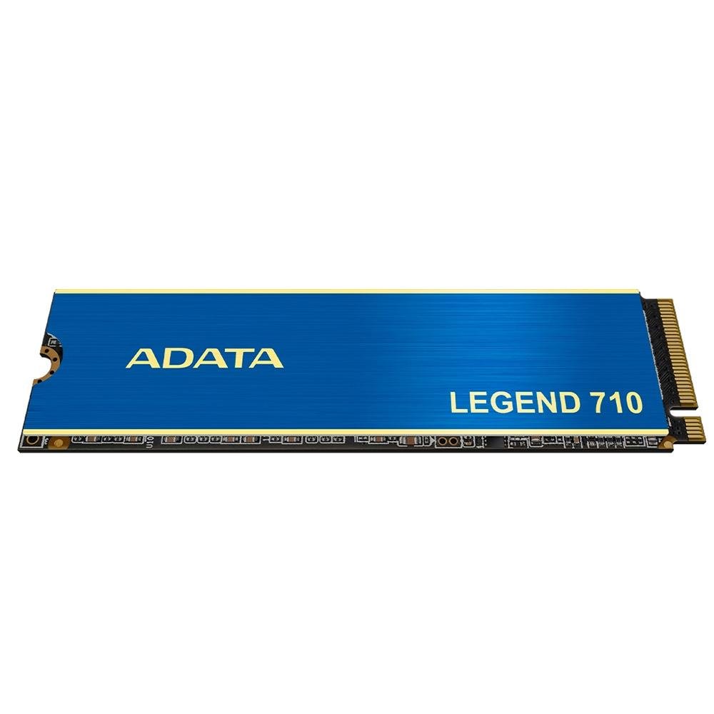 SSD Adata Legend 710, 1TB, M.2 2280, PCIe GEN3x4, NVMe 1.4, Leitura: 2.400 MB/s e Gravação: 1.800 MB/s, Azul - ALEG-710-1TCS SSD Adata Legend 710, 1TB, M.2 2280, PCIe GEN3x4, NVMe 1.4, Leitura: 2.400 MB/s e Gravação: 1.800 MB/s, Azul - ALEG-710-1TCS