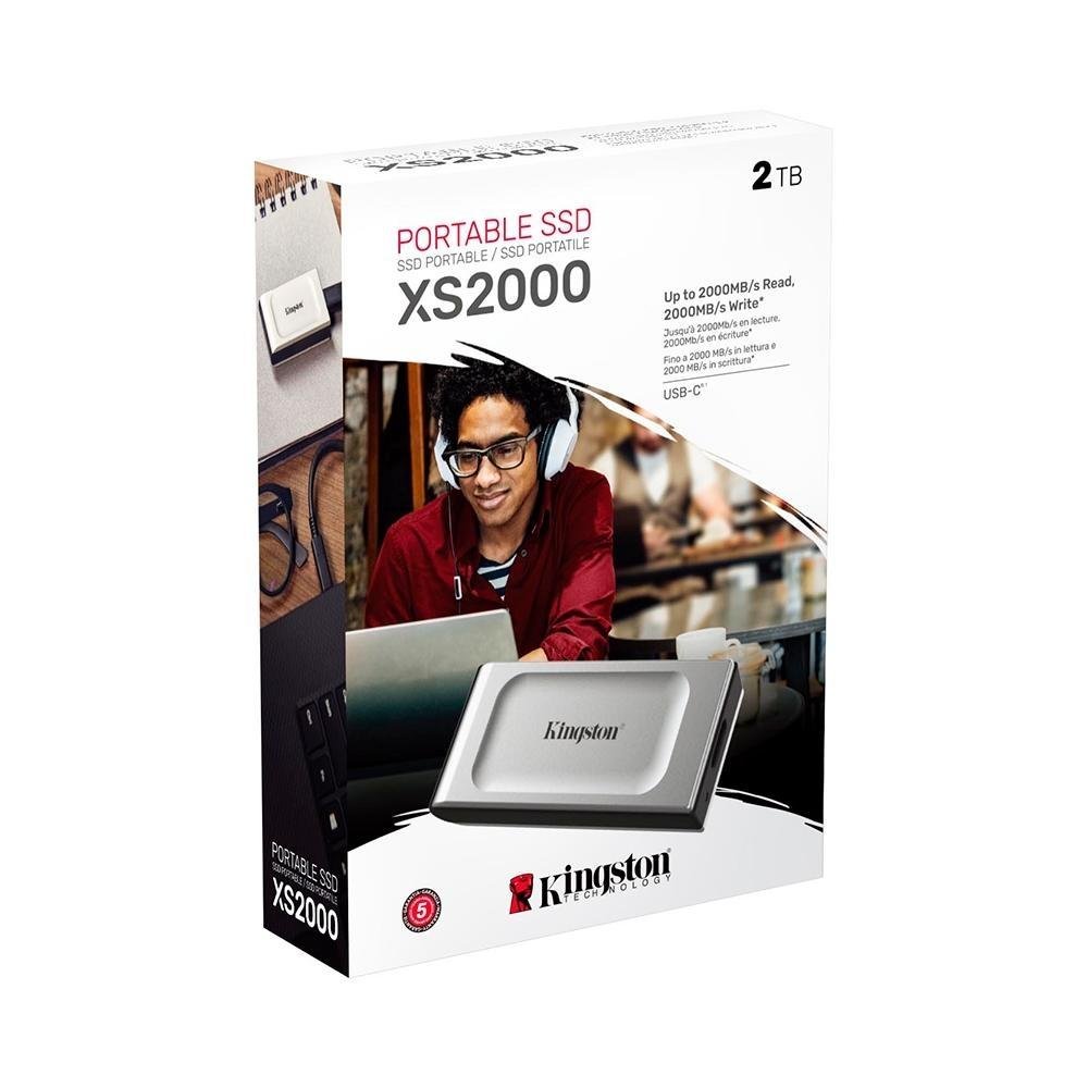 Kingston XS2000 4TB ポータブルSSD 新品　外付け SSD Portátil Kingston XS2000 de 4TB | KaBuM!