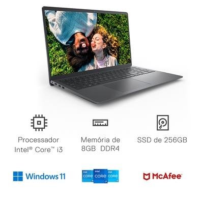 Notebook Dell Inspiron 15 Intel Core i3 | KaBuM!