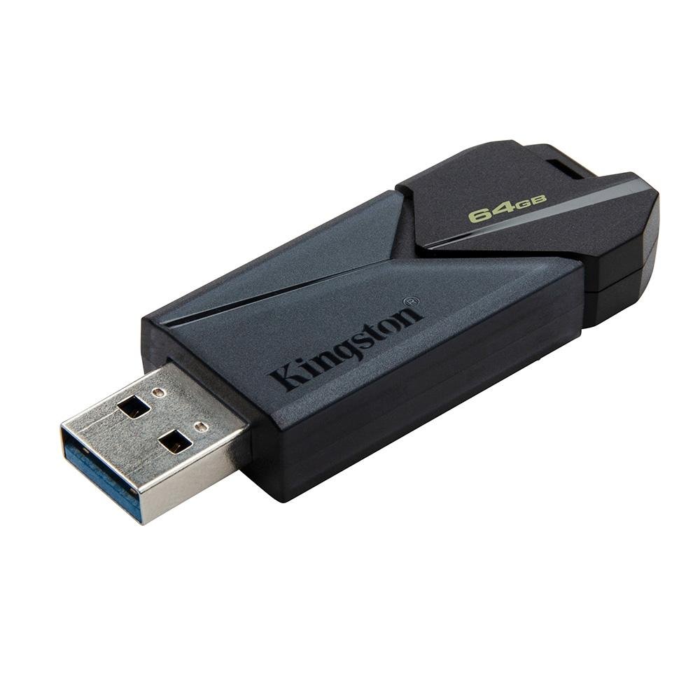 Pen Drive 64GB Kingston DataTraveler Exodia Onyx, USB 3.2, Preto - DTXON/64GB