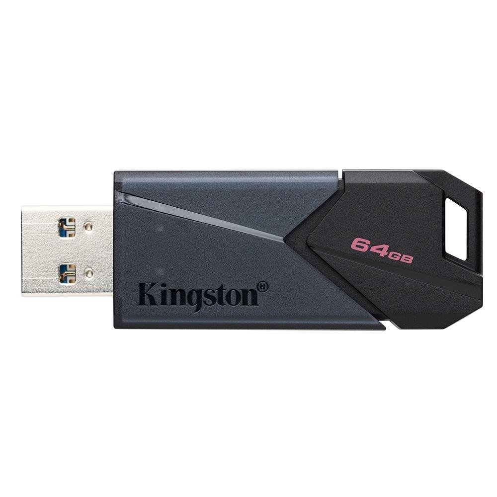 Pen Drive 64GB Kingston DataTraveler Exodia Onyx, USB 3.2, Preto - DTXON/64GB