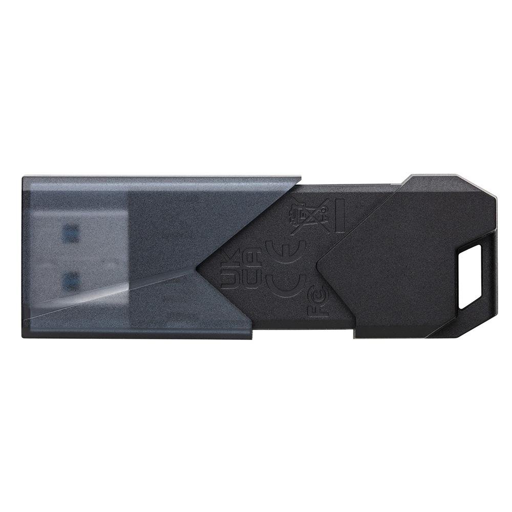 Pen Drive 64GB Kingston DataTraveler Exodia Onyx, USB 3.2, Preto - DTXON/64GB