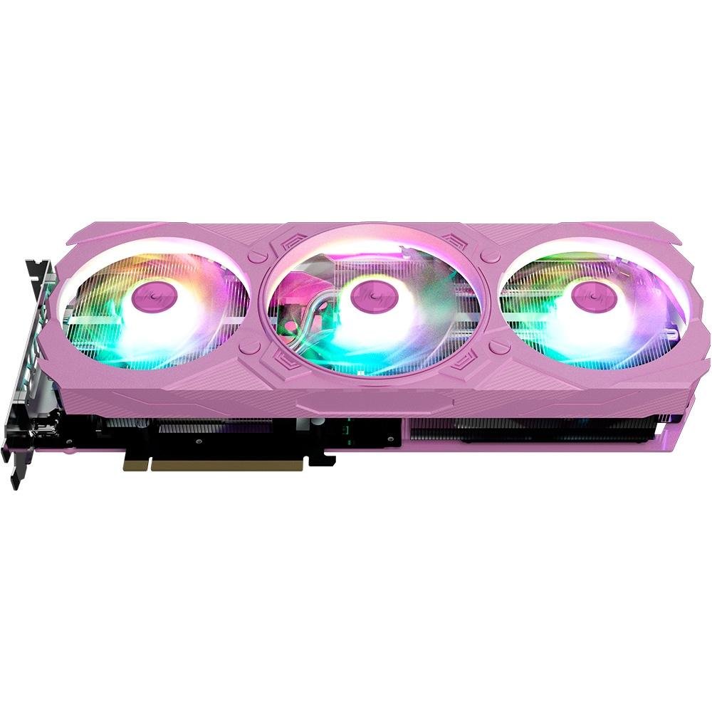 Placa de Vídeo RTX 4070 EX Gamer Pink GALAX NVIDIA GeForce, 12 GB GDDR6X, DLSS, Ray Tracing, Rosa - 47NOM7MD7LPK Placa de Vídeo RTX 4070 EX Gamer Pink GALAX NVIDIA GeForce, 12 GB GDDR6X, DLSS, Ray Tracing, Rosa - 47NOM7MD7LPK