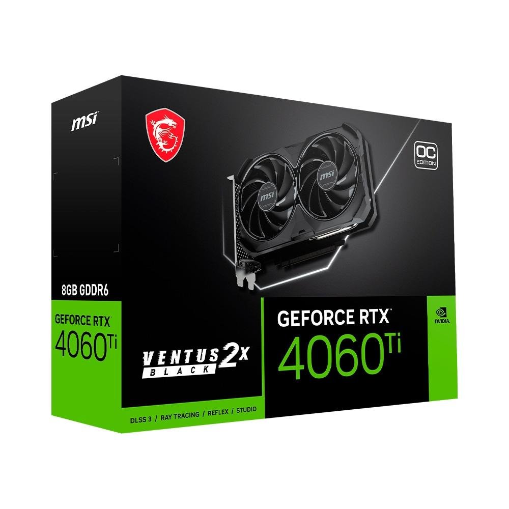 Placa de Vídeo RTX 4060 TI Ventus | KaBuM!