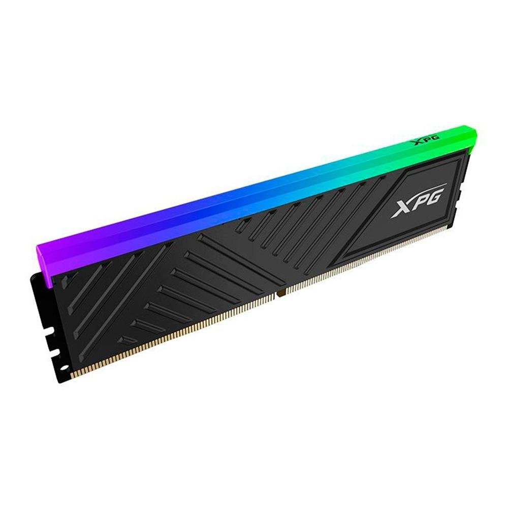 Memória RAM XPG Spectrix D35G, RGB, 16GB, 3200MHz, DDR4, CL16, Preto - AX4U320016G16A-SBKD35G Memória RAM XPG Spectrix D35G, RGB, 16GB, 3200MHz, DDR4, CL16, Preto - AX4U320016G16A-SBKD35G