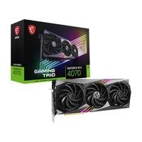 Placa de Vídeo RTX 4070 Gaming Trio 12G MSI NVIDIA GeForce 12GB GDDR6X HDR DLSS G-Sync Ray Tracing