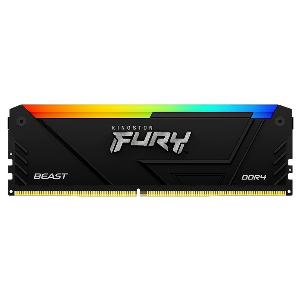 Memória Kingston Fury Beast RGB, 64GB | KaBuM!