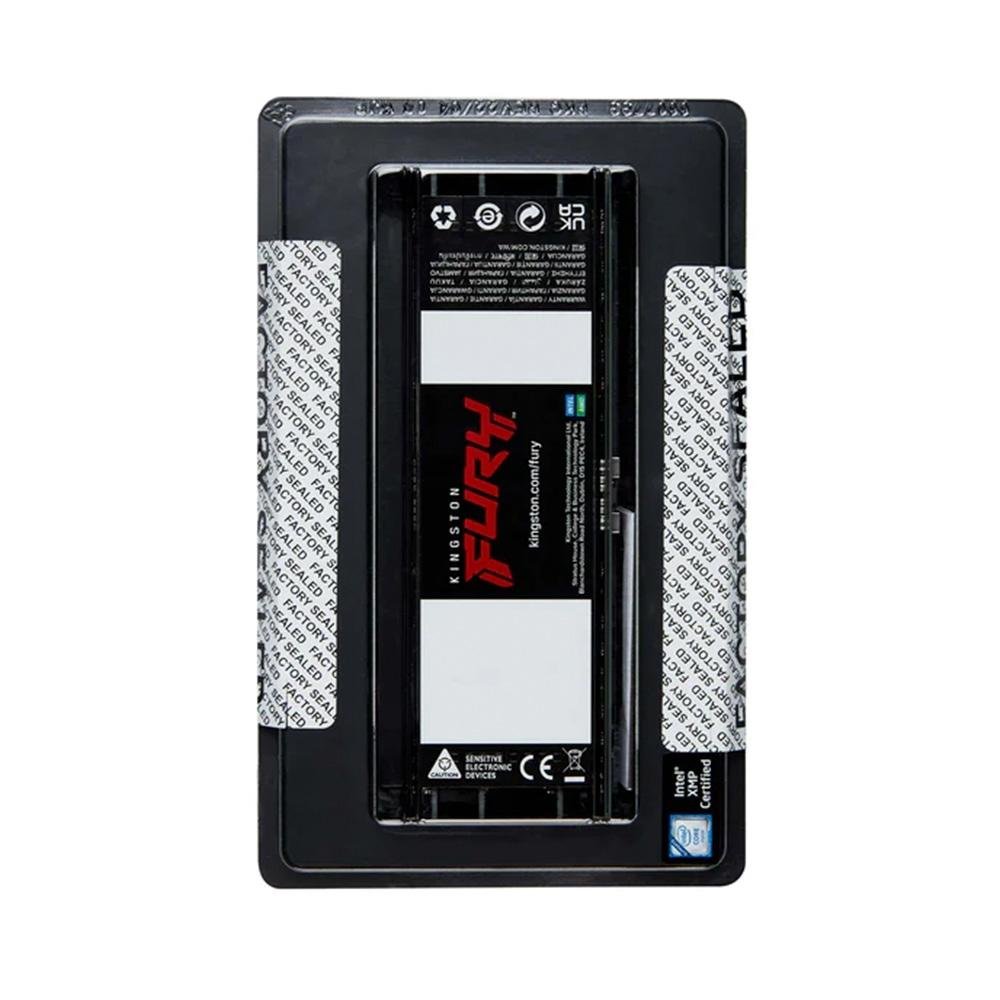 Memória RAM para Servidor Kingston Fury Renegade Pro, 128GB (4x32GB), 4800MHz, DDR5, ECC Reg CL36, PnP, Preto - KF548R36RBK4-128