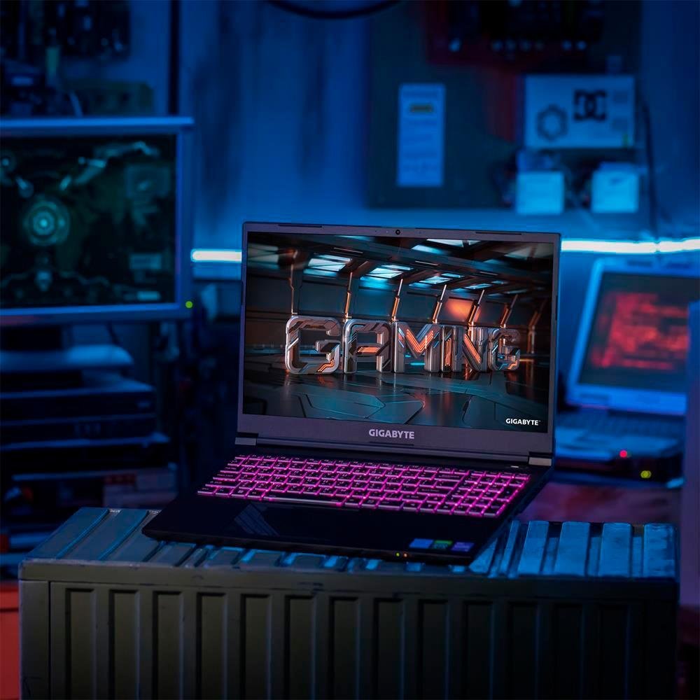 Notebook Gamer Gigabyte G5 KF Intel Core i5-12500H, 16GB RAM, RTX 4060, 512GB SSD, 15.6", Win11 Home, Preto - G5 KF-E3BR313SH