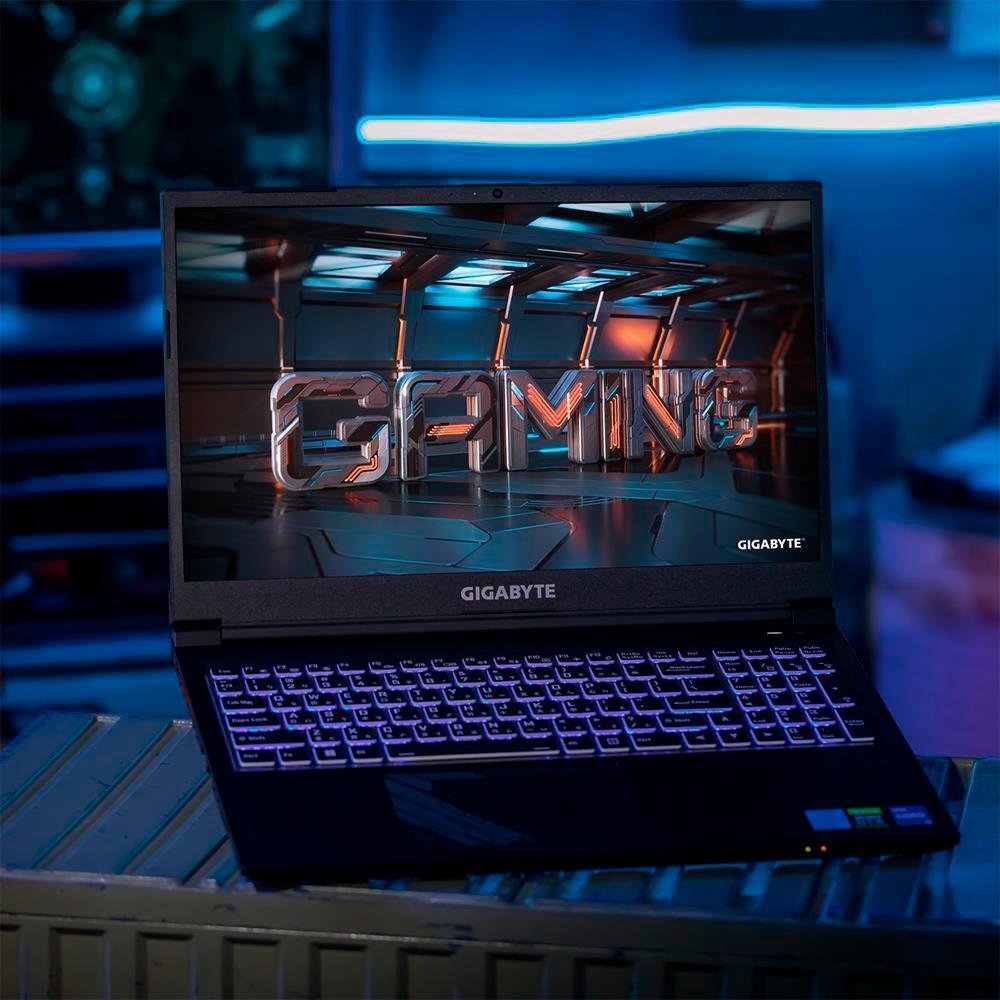 Notebook Gamer Gigabyte G5 KF Intel Core i5-12500H, 16GB RAM, RTX 4060, 512GB SSD, 15.6", Win11 Home, Preto - G5 KF-E3BR313SH