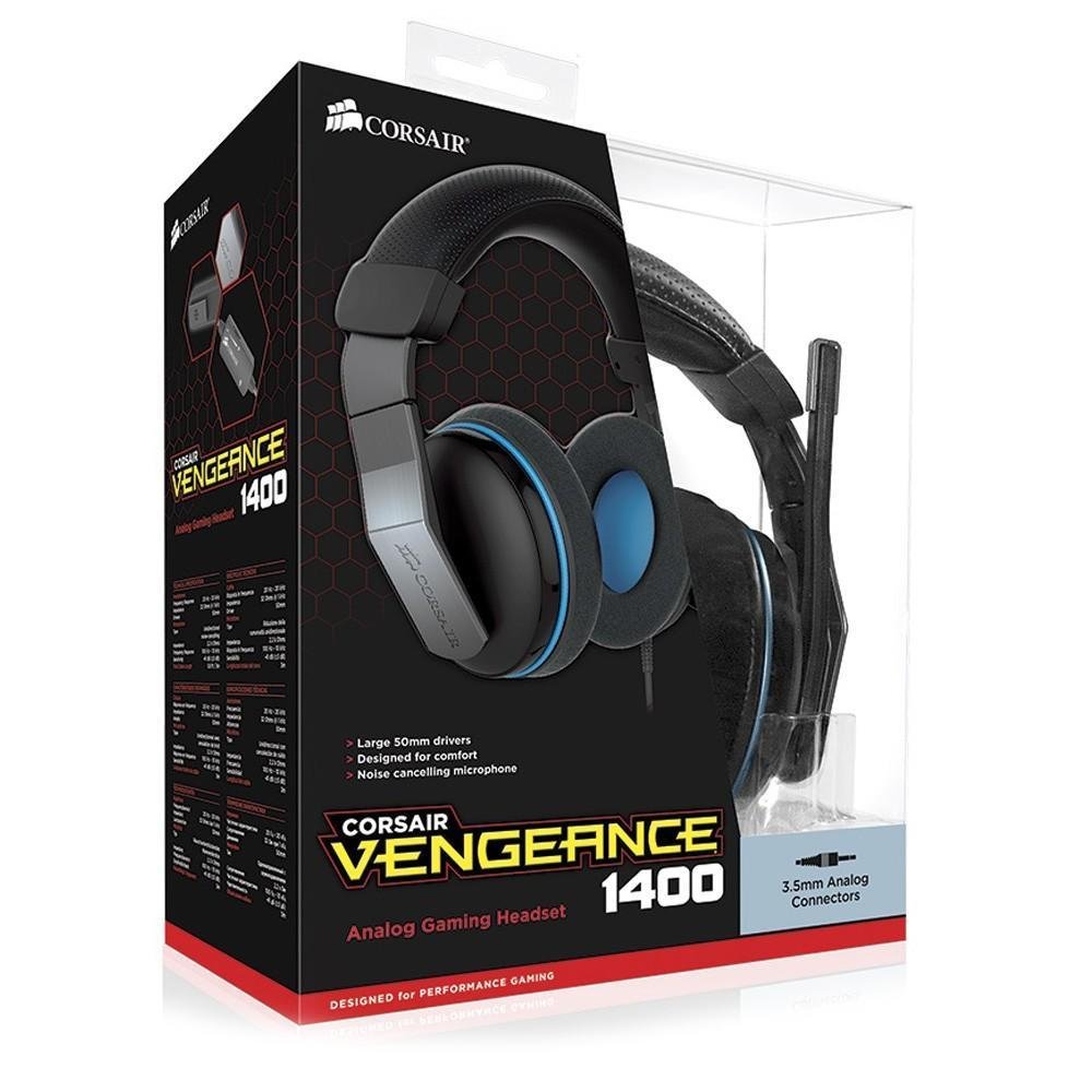 Headset Gamer Corsair Vengeance 1400 CA-9011123-NA