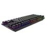 Teclado Mecânico Gamer AOC GK450, LED Rainbow, switch Red, N-Key Rollover e 100% Anti-Ghosting, US - GK450BR/FG