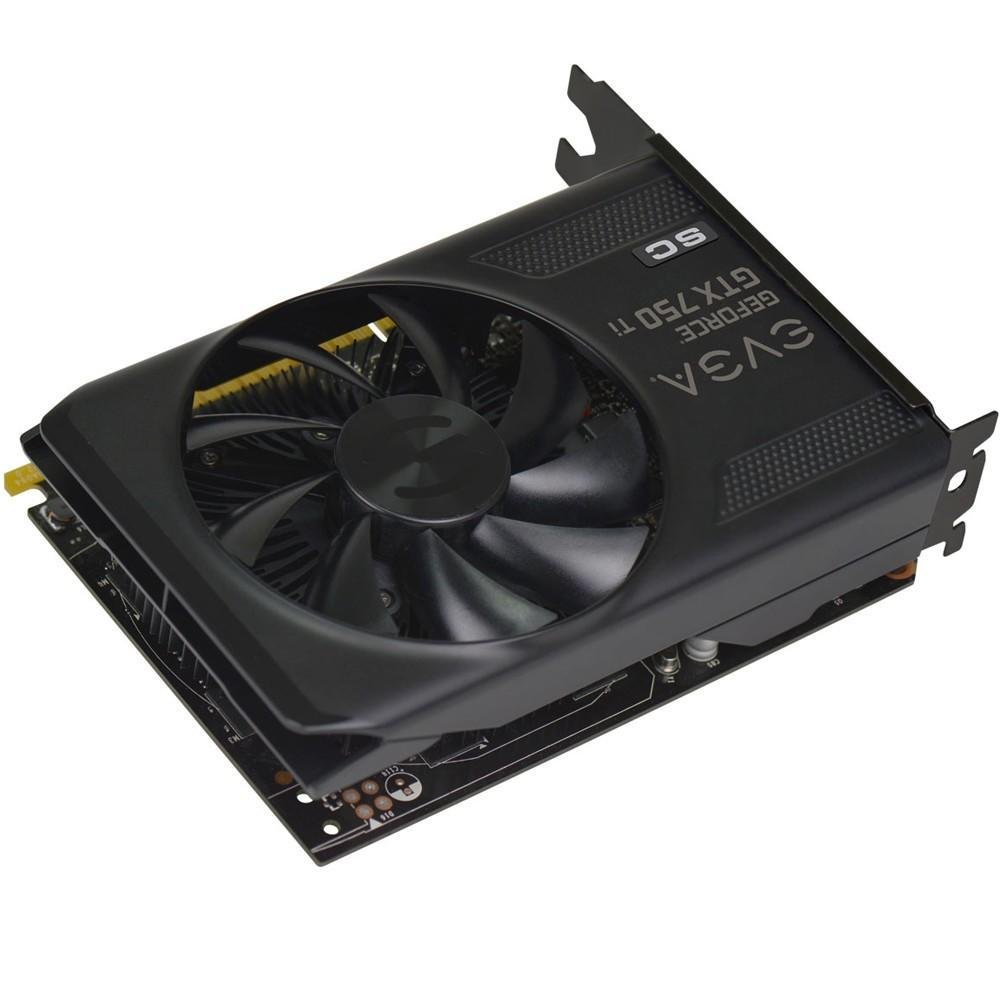 Placa de Vídeo VGA NVIDIA EVGA GEFORCE GTX 750 TI 2GB SC DDR5 128 bits PCI-E 3.0 02G-P4-3753-KR Placa de Vídeo VGA NVIDIA EVGA GEFORCE GTX 750 TI 2GB SC DDR5 128 bits PCI-E 3.0 02G-P4-3753-KR