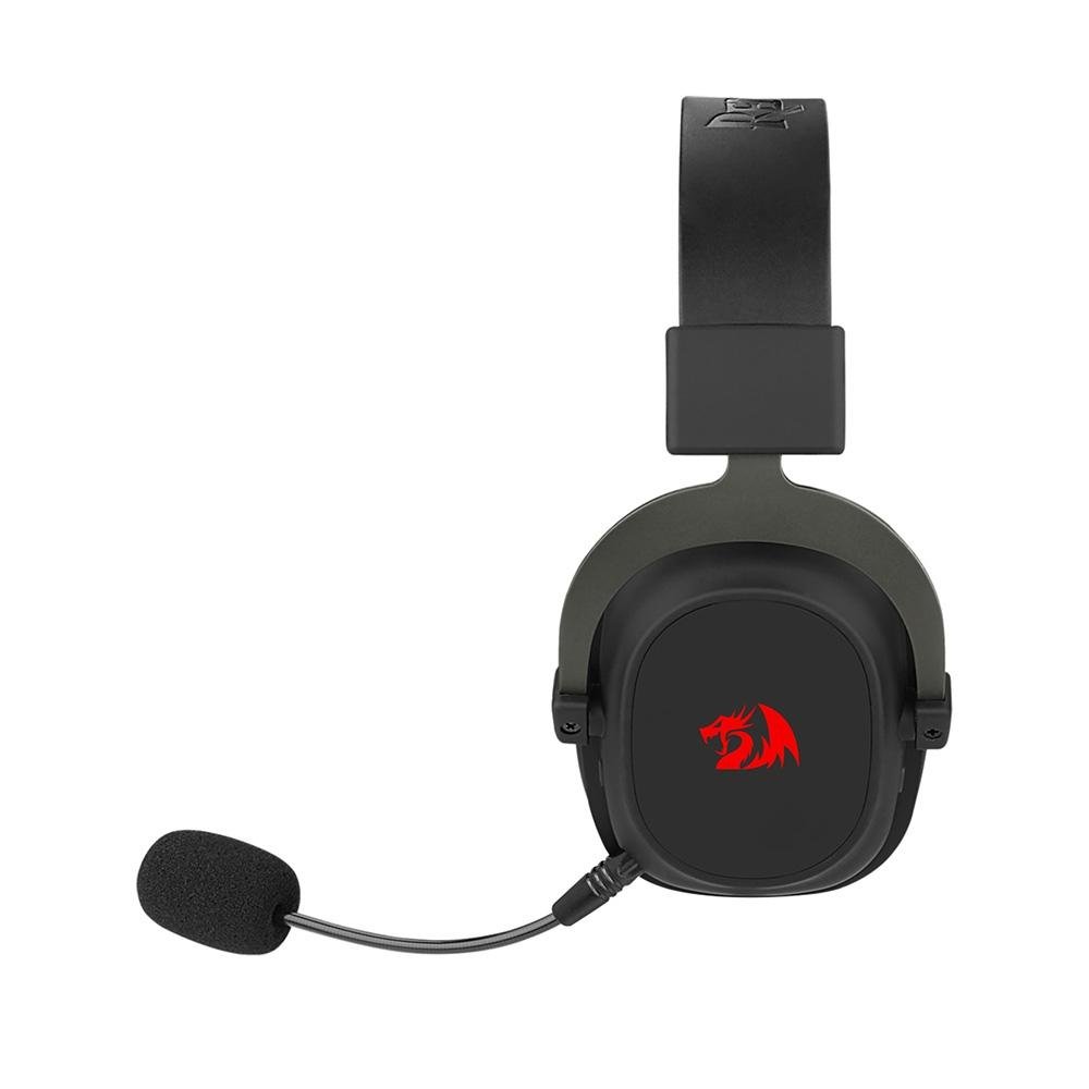 Headset Gamer Sem Fio Redragon Zeus Pro, 7.1, Driver 53mm, Bluetooth, Preto - H510-PRO