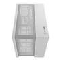 Gabinete Gamer Corsair 2500D, Mini-Tower, M-ATX, Lateral em Vidro Temperado, Sem FANs, Branco - CC-9011264-WW