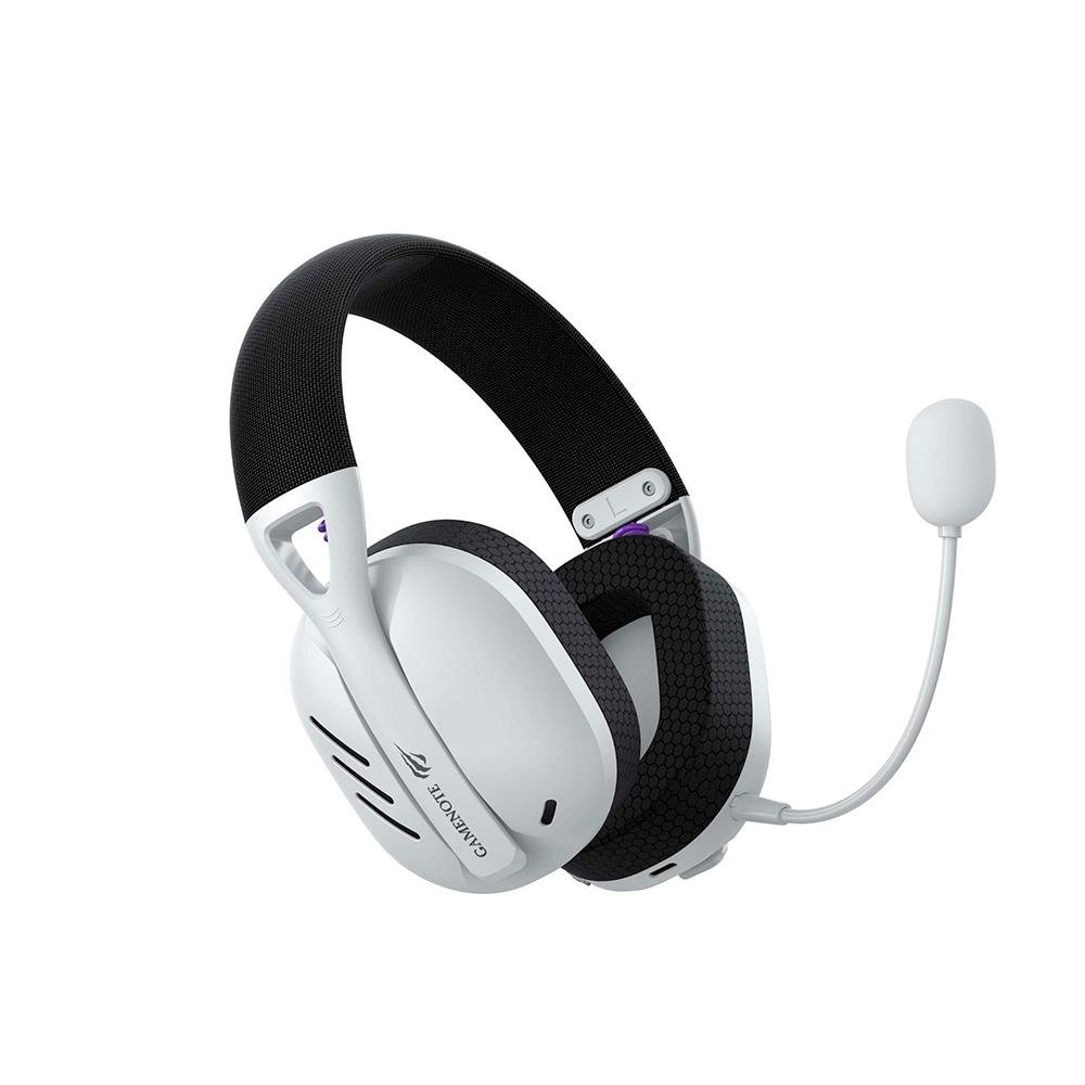 Headset Gamer Sem Fio Havit Fuxi H3, 7.1 surround, Driver 40mm, Bluetooth e USB, Preto e Branco - Fuxi-H3 Black White