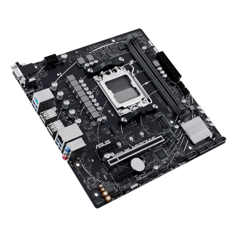 Placa-Mãe ASUS PRIME A620M-E, AMD AM5, A620, mATX, DDR5, Preto - 90MB1F50-M0EAY0