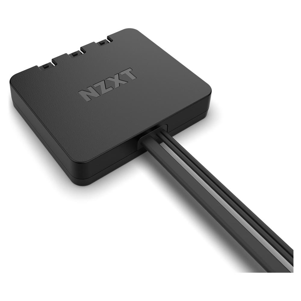 Kit com 2 Ventoinhas NZXT F140RGB Core, 140mm, RGB, Branco - RF-C14DF-W1