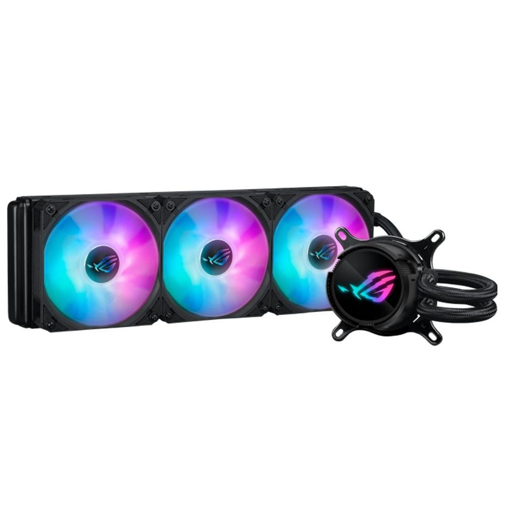 Water Cooler Asus ROG Strix LC III 360, ARGB, 360mm, AMD/Intel, Preto - 90RC00T1-M0UAY0