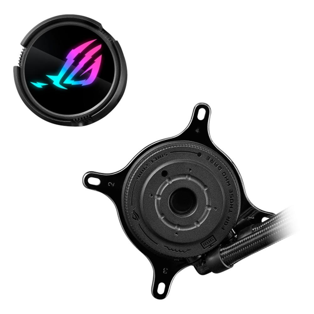 Water Cooler Asus ROG Strix LC III 360, ARGB, 360mm, AMD/Intel, Preto - 90RC00T1-M0UAY0